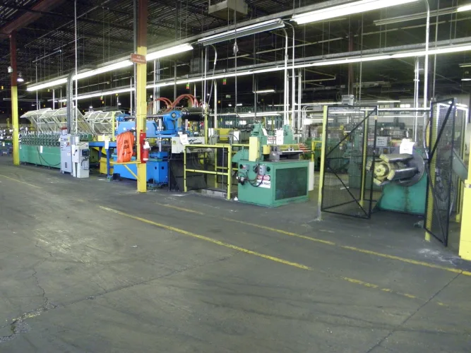 Photo #298 of SUPERB OFFERING OF LATE MODEL ROLLFORMING LINES AND EQUIPMENT SURPLUS TO THE NEEDS OF A METAL SHED MANUFACTURER