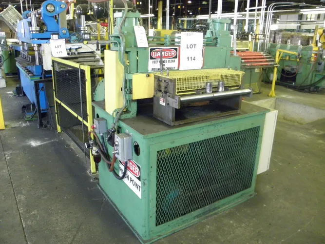 Photo #300 of SUPERB OFFERING OF LATE MODEL ROLLFORMING LINES AND EQUIPMENT SURPLUS TO THE NEEDS OF A METAL SHED MANUFACTURER
