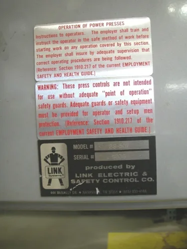 Photo #18 of SURPLUS TO THE ONGOING OPERATIONS OF A SUPER CLEAN FABRICATION, STAMPING, AND MACHINE TOOLS FACILITY - AMD INDUSTRIES, INC.