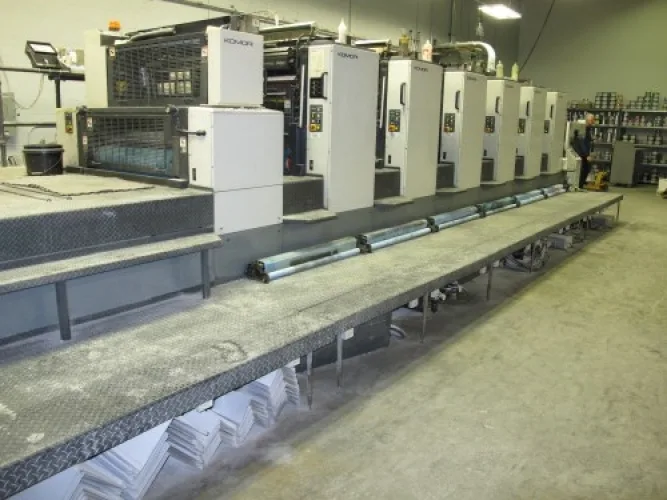 Photo #1 of PLANT CLOSURE OF SHEET FED COMMERCIAL PRINTING COMPANY: GIBRALTAR PRINTING