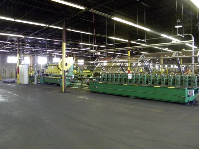 Photo #25 of NO RESERVE AUCTION - ROLLFORMING LINES/REELS, SERVO STRAIGHTENERS, CUT OFF PRESSES & MORE