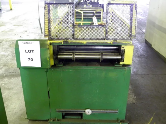 Photo #27 of NO RESERVE AUCTION - ROLLFORMING LINES/REELS, SERVO STRAIGHTENERS, CUT OFF PRESSES & MORE
