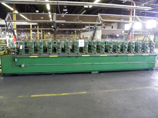 Photo #32 of NO RESERVE AUCTION - ROLLFORMING LINES/REELS, SERVO STRAIGHTENERS, CUT OFF PRESSES & MORE
