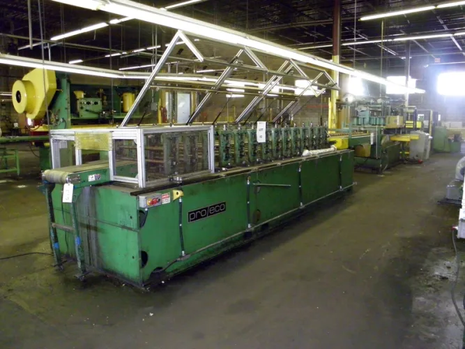 Photo #33 of NO RESERVE AUCTION - ROLLFORMING LINES/REELS, SERVO STRAIGHTENERS, CUT OFF PRESSES & MORE