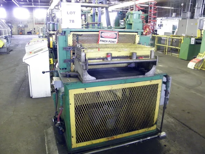 Photo #36 of NO RESERVE AUCTION - ROLLFORMING LINES/REELS, SERVO STRAIGHTENERS, CUT OFF PRESSES & MORE