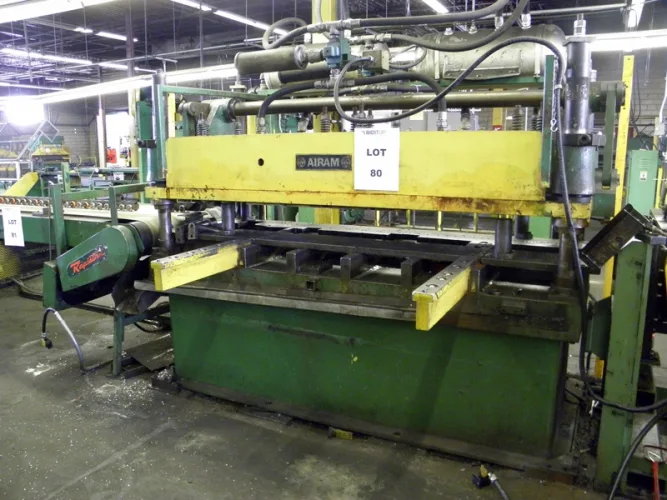 Photo #37 of NO RESERVE AUCTION - ROLLFORMING LINES/REELS, SERVO STRAIGHTENERS, CUT OFF PRESSES & MORE