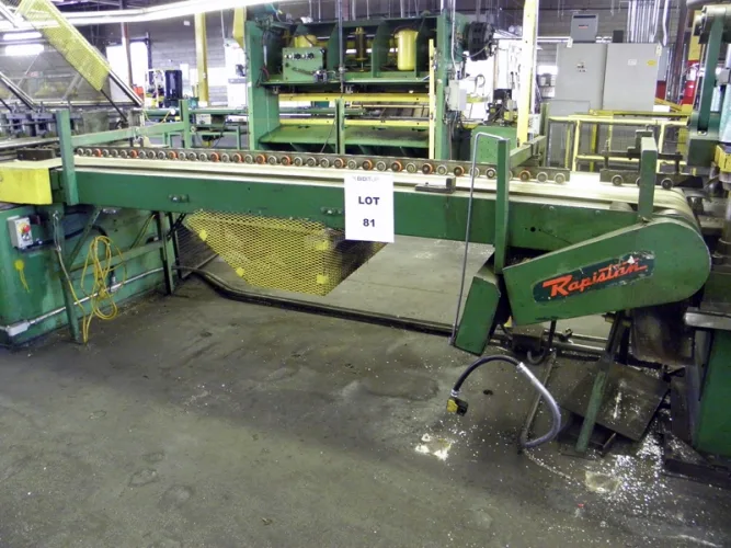 Photo #38 of NO RESERVE AUCTION - ROLLFORMING LINES/REELS, SERVO STRAIGHTENERS, CUT OFF PRESSES & MORE