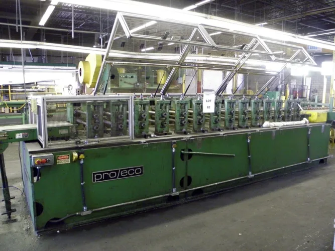 Photo #39 of NO RESERVE AUCTION - ROLLFORMING LINES/REELS, SERVO STRAIGHTENERS, CUT OFF PRESSES & MORE