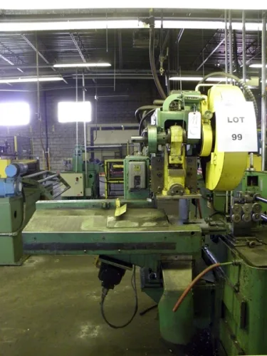 Photo #55 of NO RESERVE AUCTION - ROLLFORMING LINES/REELS, SERVO STRAIGHTENERS, CUT OFF PRESSES & MORE