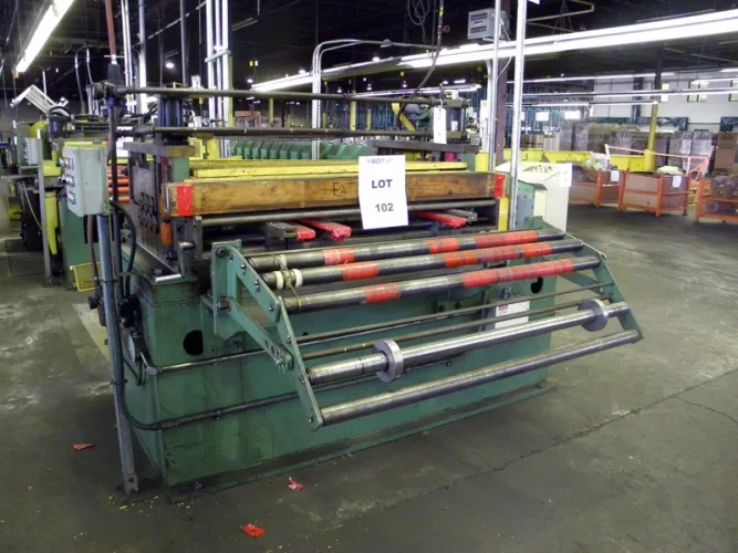 Photo #59 of NO RESERVE AUCTION - ROLLFORMING LINES/REELS, SERVO STRAIGHTENERS, CUT OFF PRESSES & MORE