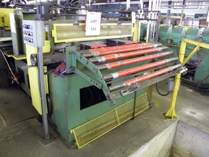 Photo #60 of NO RESERVE AUCTION - ROLLFORMING LINES/REELS, SERVO STRAIGHTENERS, CUT OFF PRESSES & MORE