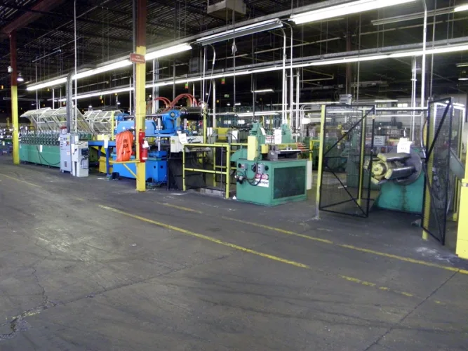 Photo #69 of NO RESERVE AUCTION - ROLLFORMING LINES/REELS, SERVO STRAIGHTENERS, CUT OFF PRESSES & MORE