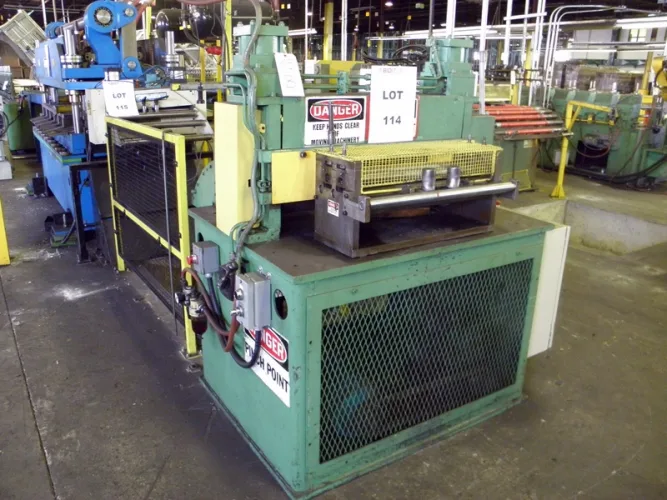 Photo #71 of NO RESERVE AUCTION - ROLLFORMING LINES/REELS, SERVO STRAIGHTENERS, CUT OFF PRESSES & MORE