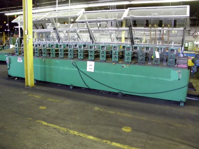 Photo #75 of NO RESERVE AUCTION - ROLLFORMING LINES/REELS, SERVO STRAIGHTENERS, CUT OFF PRESSES & MORE