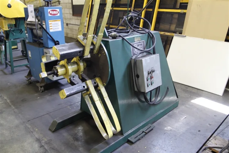 Photo #132 of NO RESERVE AUCTION - ROLLFORMING LINES/REELS, SERVO STRAIGHTENERS, CUT OFF PRESSES & MORE