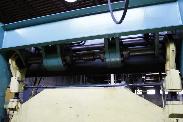 Photo #139 of NO RESERVE AUCTION - ROLLFORMING LINES/REELS, SERVO STRAIGHTENERS, CUT OFF PRESSES & MORE