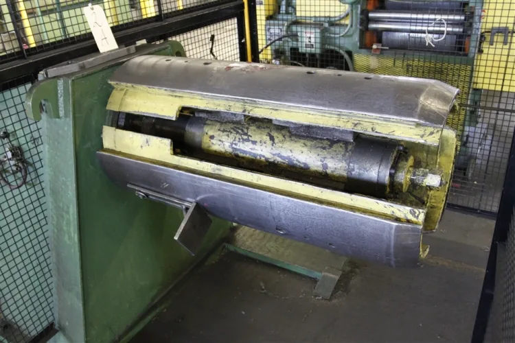 Photo #159 of NO RESERVE AUCTION - ROLLFORMING LINES/REELS, SERVO STRAIGHTENERS, CUT OFF PRESSES & MORE