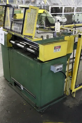 Photo #163 of NO RESERVE AUCTION - ROLLFORMING LINES/REELS, SERVO STRAIGHTENERS, CUT OFF PRESSES & MORE
