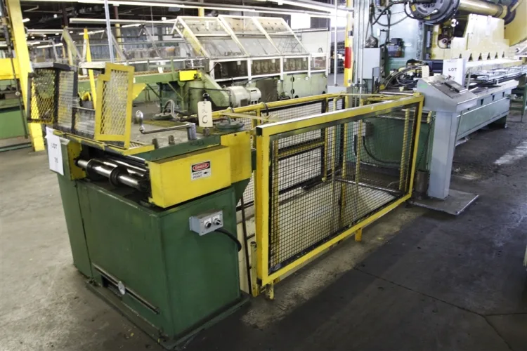 Photo #168 of NO RESERVE AUCTION - ROLLFORMING LINES/REELS, SERVO STRAIGHTENERS, CUT OFF PRESSES & MORE