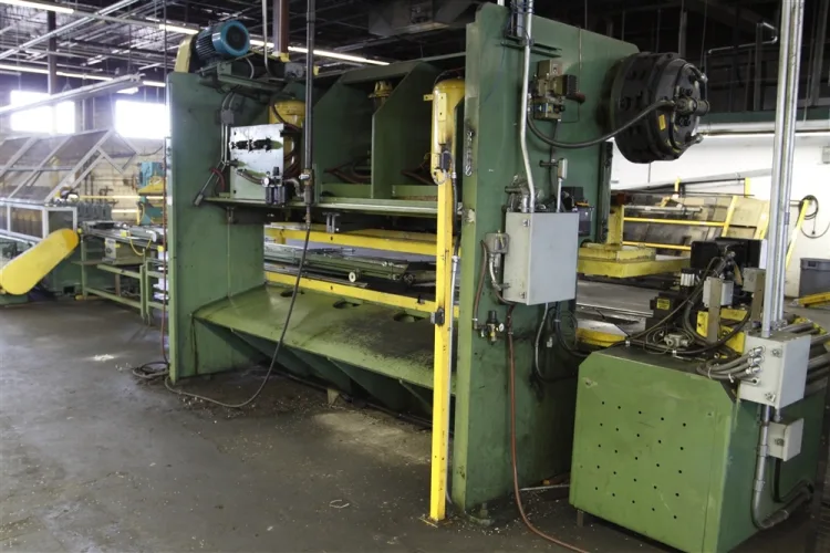 Photo #179 of NO RESERVE AUCTION - ROLLFORMING LINES/REELS, SERVO STRAIGHTENERS, CUT OFF PRESSES & MORE