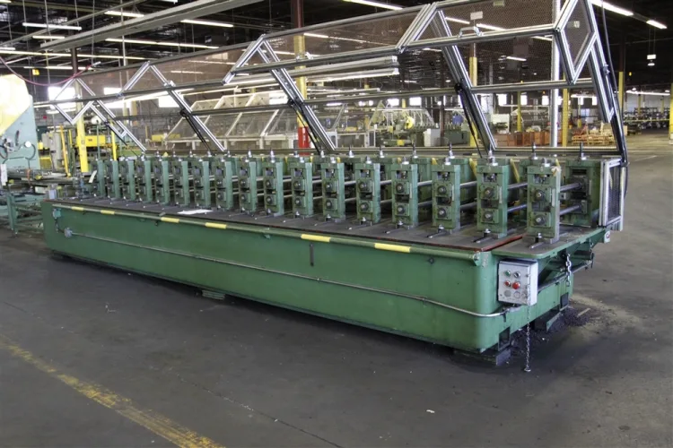 Photo #180 of NO RESERVE AUCTION - ROLLFORMING LINES/REELS, SERVO STRAIGHTENERS, CUT OFF PRESSES & MORE