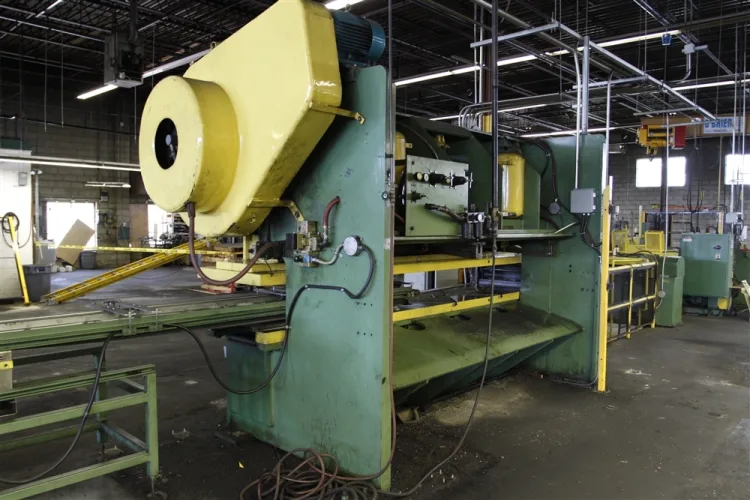 Photo #181 of NO RESERVE AUCTION - ROLLFORMING LINES/REELS, SERVO STRAIGHTENERS, CUT OFF PRESSES & MORE