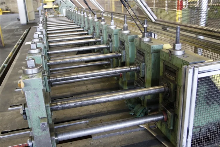 Photo #182 of NO RESERVE AUCTION - ROLLFORMING LINES/REELS, SERVO STRAIGHTENERS, CUT OFF PRESSES & MORE