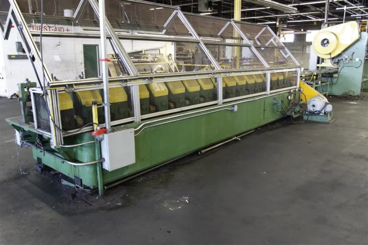 Photo #183 of NO RESERVE AUCTION - ROLLFORMING LINES/REELS, SERVO STRAIGHTENERS, CUT OFF PRESSES & MORE