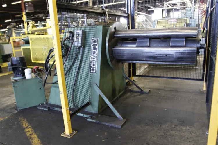Photo #186 of NO RESERVE AUCTION - ROLLFORMING LINES/REELS, SERVO STRAIGHTENERS, CUT OFF PRESSES & MORE
