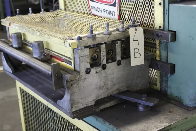 Photo #192 of NO RESERVE AUCTION - ROLLFORMING LINES/REELS, SERVO STRAIGHTENERS, CUT OFF PRESSES & MORE