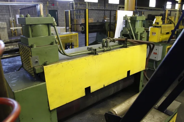 Photo #193 of NO RESERVE AUCTION - ROLLFORMING LINES/REELS, SERVO STRAIGHTENERS, CUT OFF PRESSES & MORE