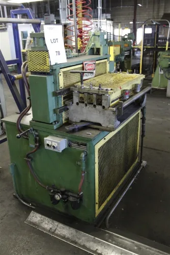 Photo #196 of NO RESERVE AUCTION - ROLLFORMING LINES/REELS, SERVO STRAIGHTENERS, CUT OFF PRESSES & MORE