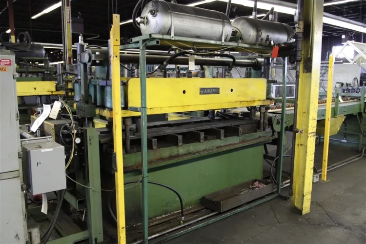 Photo #207 of NO RESERVE AUCTION - ROLLFORMING LINES/REELS, SERVO STRAIGHTENERS, CUT OFF PRESSES & MORE