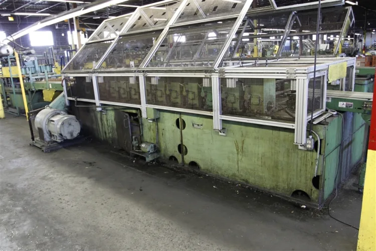 Photo #210 of NO RESERVE AUCTION - ROLLFORMING LINES/REELS, SERVO STRAIGHTENERS, CUT OFF PRESSES & MORE