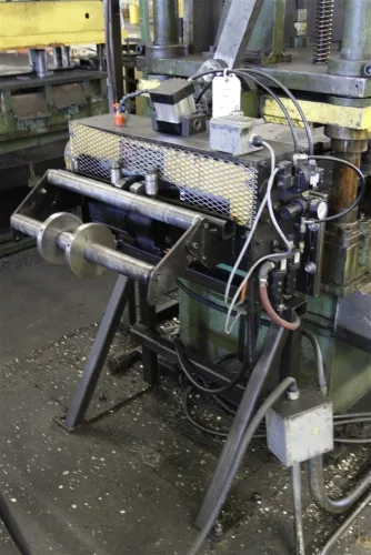 Photo #225 of NO RESERVE AUCTION - ROLLFORMING LINES/REELS, SERVO STRAIGHTENERS, CUT OFF PRESSES & MORE