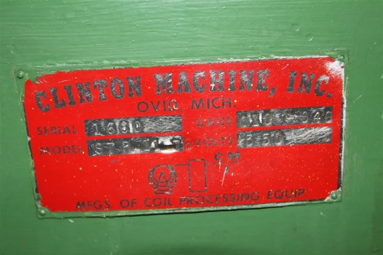Photo #250 of NO RESERVE AUCTION - ROLLFORMING LINES/REELS, SERVO STRAIGHTENERS, CUT OFF PRESSES & MORE