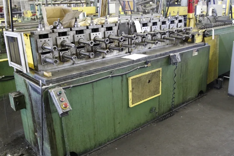 Photo #260 of NO RESERVE AUCTION - ROLLFORMING LINES/REELS, SERVO STRAIGHTENERS, CUT OFF PRESSES & MORE