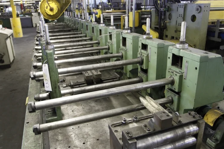 Photo #282 of NO RESERVE AUCTION - ROLLFORMING LINES/REELS, SERVO STRAIGHTENERS, CUT OFF PRESSES & MORE