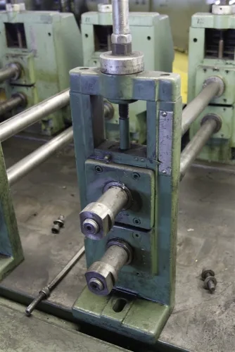 Photo #283 of NO RESERVE AUCTION - ROLLFORMING LINES/REELS, SERVO STRAIGHTENERS, CUT OFF PRESSES & MORE