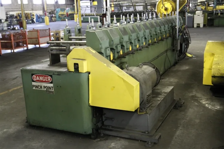 Photo #286 of NO RESERVE AUCTION - ROLLFORMING LINES/REELS, SERVO STRAIGHTENERS, CUT OFF PRESSES & MORE