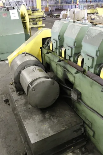 Photo #288 of NO RESERVE AUCTION - ROLLFORMING LINES/REELS, SERVO STRAIGHTENERS, CUT OFF PRESSES & MORE
