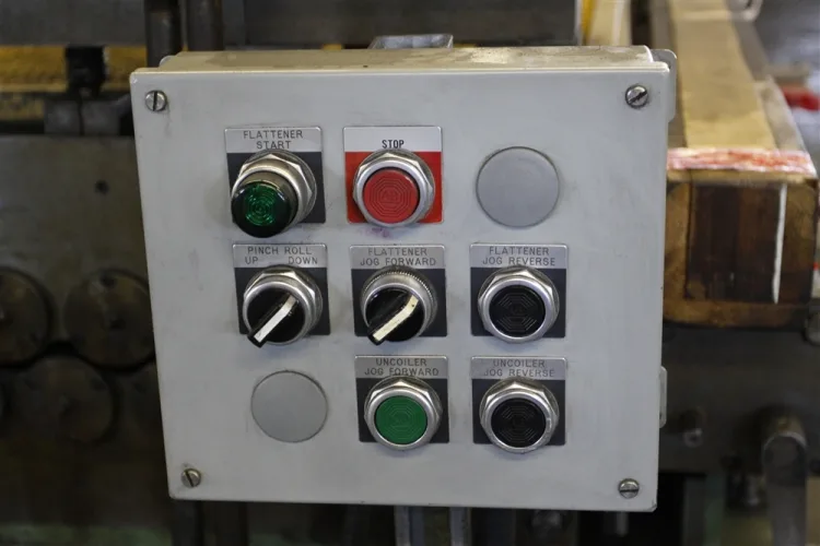 Photo #293 of NO RESERVE AUCTION - ROLLFORMING LINES/REELS, SERVO STRAIGHTENERS, CUT OFF PRESSES & MORE