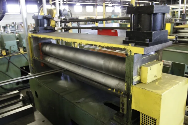 Photo #298 of NO RESERVE AUCTION - ROLLFORMING LINES/REELS, SERVO STRAIGHTENERS, CUT OFF PRESSES & MORE