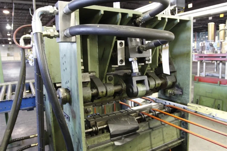 Photo #318 of NO RESERVE AUCTION - ROLLFORMING LINES/REELS, SERVO STRAIGHTENERS, CUT OFF PRESSES & MORE