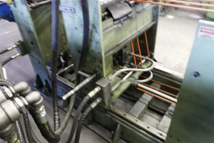 Photo #320 of NO RESERVE AUCTION - ROLLFORMING LINES/REELS, SERVO STRAIGHTENERS, CUT OFF PRESSES & MORE