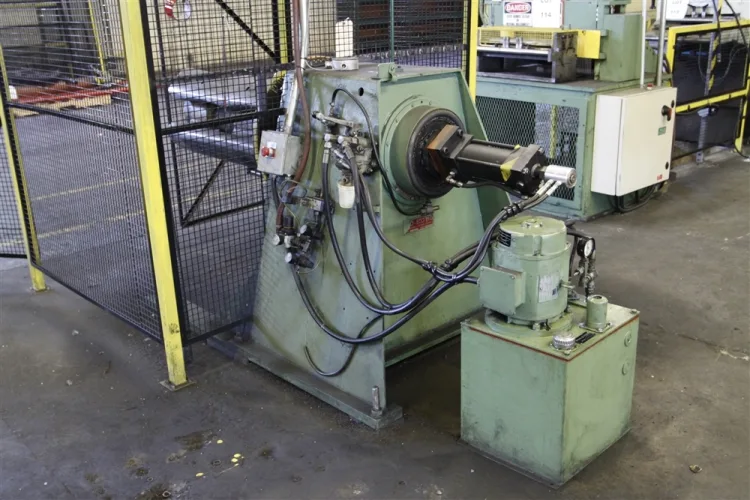 Photo #324 of NO RESERVE AUCTION - ROLLFORMING LINES/REELS, SERVO STRAIGHTENERS, CUT OFF PRESSES & MORE