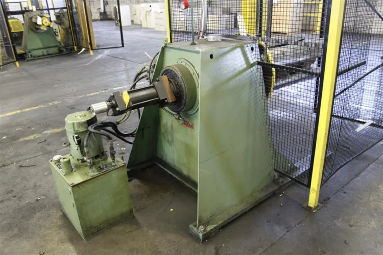Photo #327 of NO RESERVE AUCTION - ROLLFORMING LINES/REELS, SERVO STRAIGHTENERS, CUT OFF PRESSES & MORE
