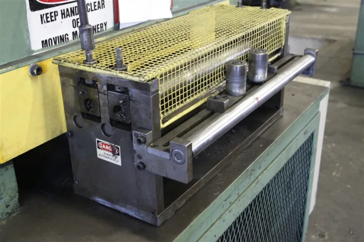 Photo #329 of NO RESERVE AUCTION - ROLLFORMING LINES/REELS, SERVO STRAIGHTENERS, CUT OFF PRESSES & MORE