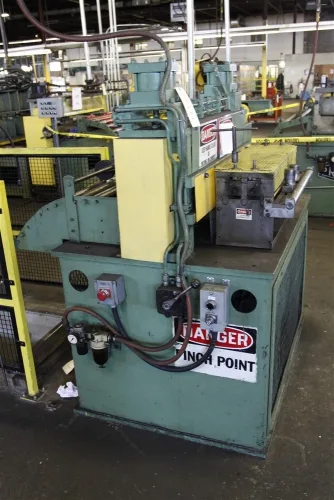 Photo #331 of NO RESERVE AUCTION - ROLLFORMING LINES/REELS, SERVO STRAIGHTENERS, CUT OFF PRESSES & MORE