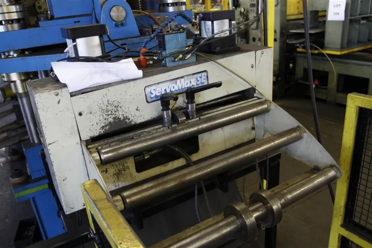 Photo #333 of NO RESERVE AUCTION - ROLLFORMING LINES/REELS, SERVO STRAIGHTENERS, CUT OFF PRESSES & MORE